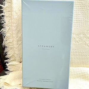 Brand new, still in box, blue, cirrus No. 2 Steamery from Jilly Box